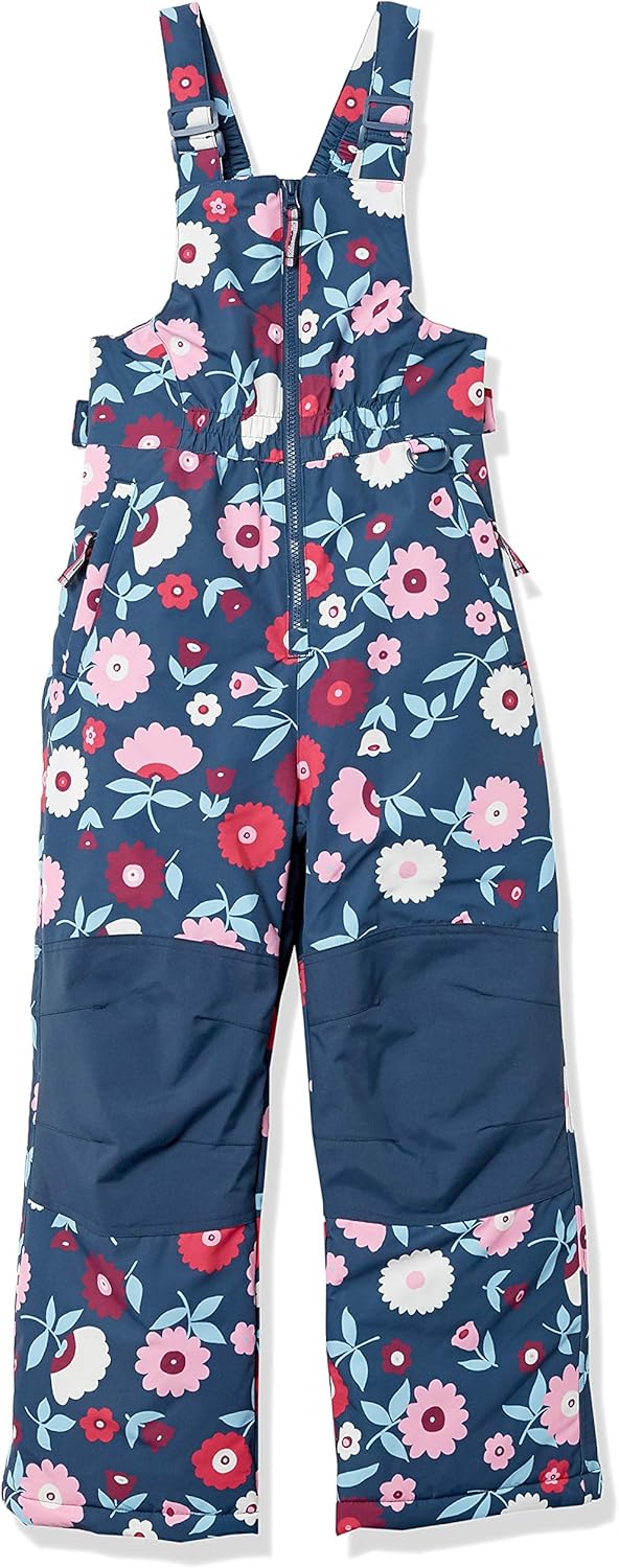 Amazon Essentials WaterResistant Snow Bib SkiingBibs, Floral Azul