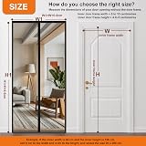 DIKER Fly Screen Door Mesh 80x210cm Magnetic Net for French Doors Black view 6