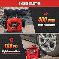 Cordless Tire Inflator Compatible with Milwaukee