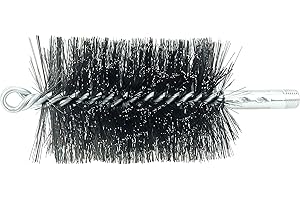 Weiler 44154 2-1/2" Double Spiral Flue Brush, .012 Steel Fill, Made in The USA