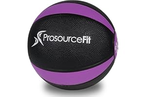 ProsourceFit Weighted Medicine Ball for Full Body Workouts