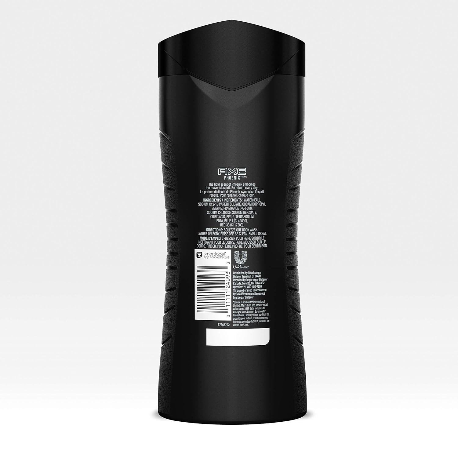 AXE Men's Body Wash for a Clean and Cool Feel Phoenix Dermatologist Tested Body Wash for Men 16 oz 4 Count : Beauty
