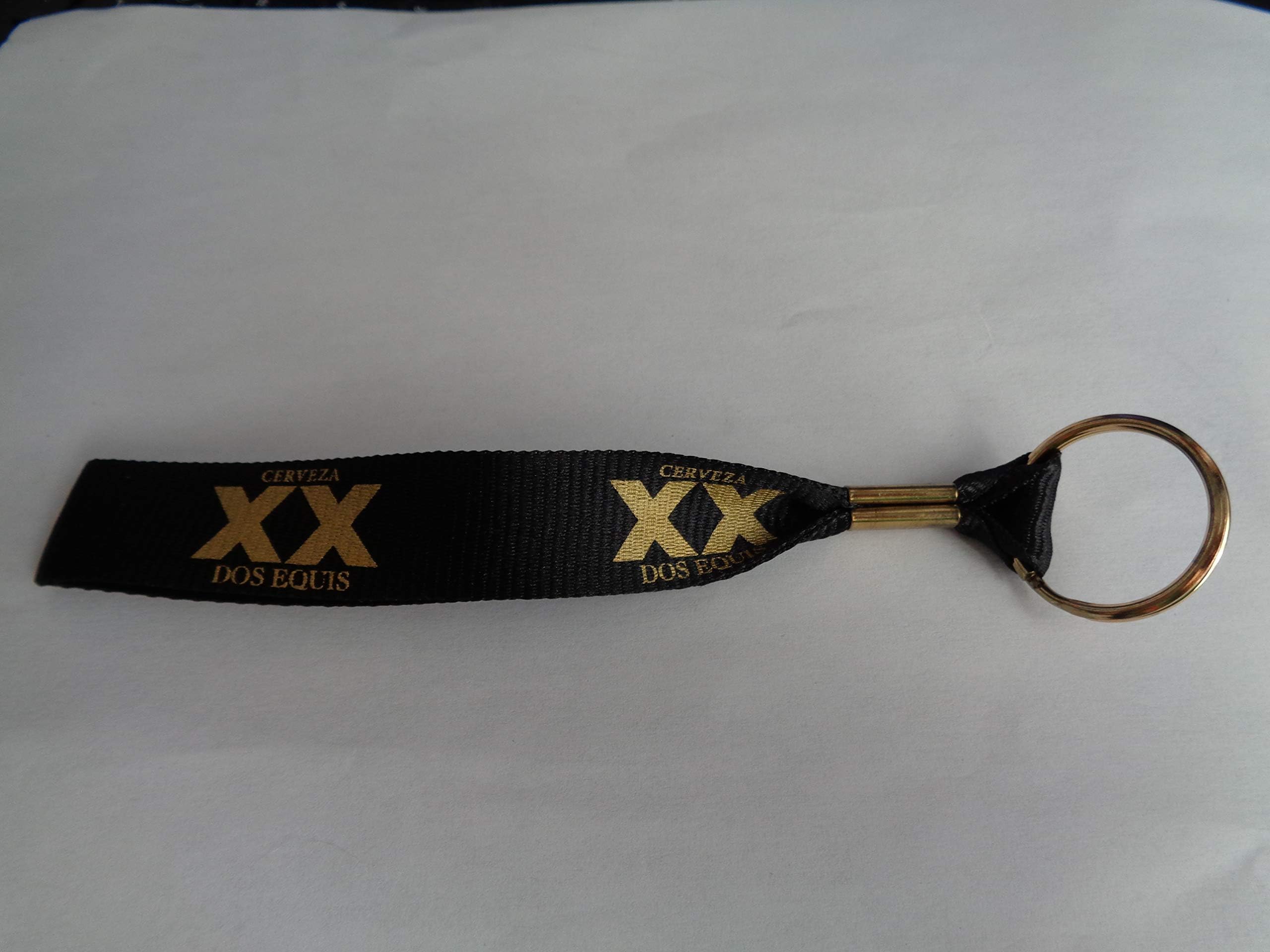 Dos Equis XX Lanyard Key Chain Keyring