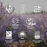 Little Soap Company Organic Lavender Soap Bar 110g Pure Vegan Cruelty Free view 6