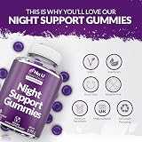 Nu U Nutrition 5HTP Night Support Sleep Gummies 90 Vegan Passionfruit view 7