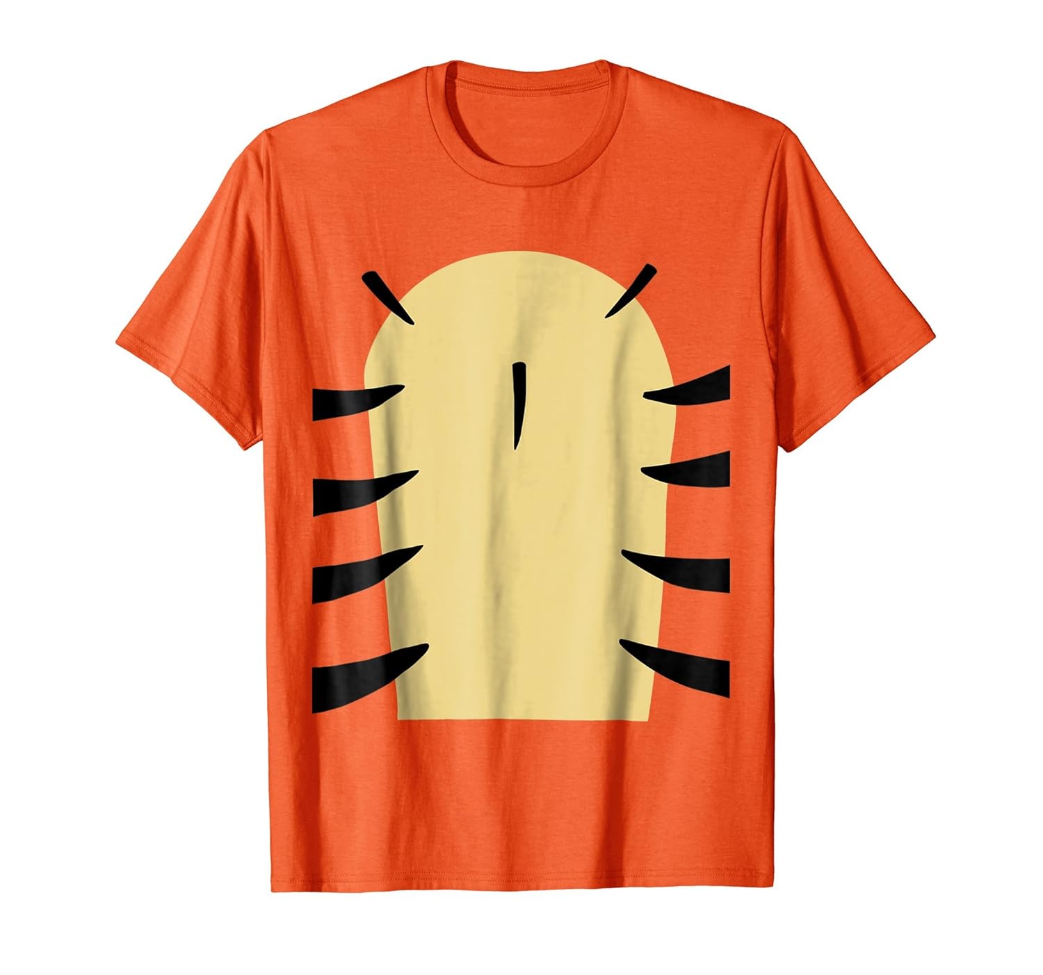 Tiger T-Shirt Easy Funny Stripe Halloween Costume Top Tee- TPT