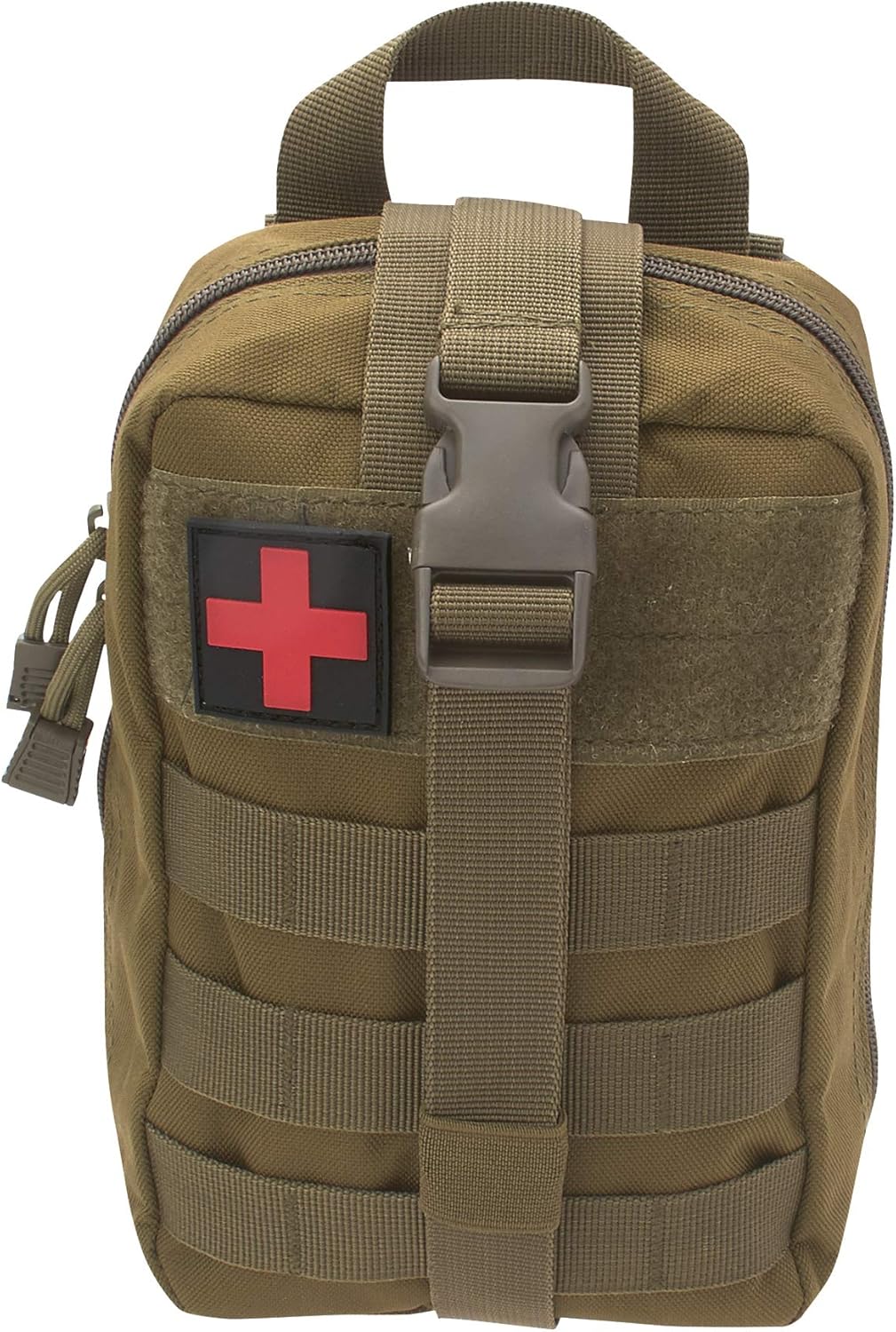 AsaTechmed Premium Rip Away IFAK MOLLE Pouch with Stop The Bleed Kit First Aid Combat Survival Kit Outdoors Hiking Camping Gift for Him (Green) : Sports & Outdoors