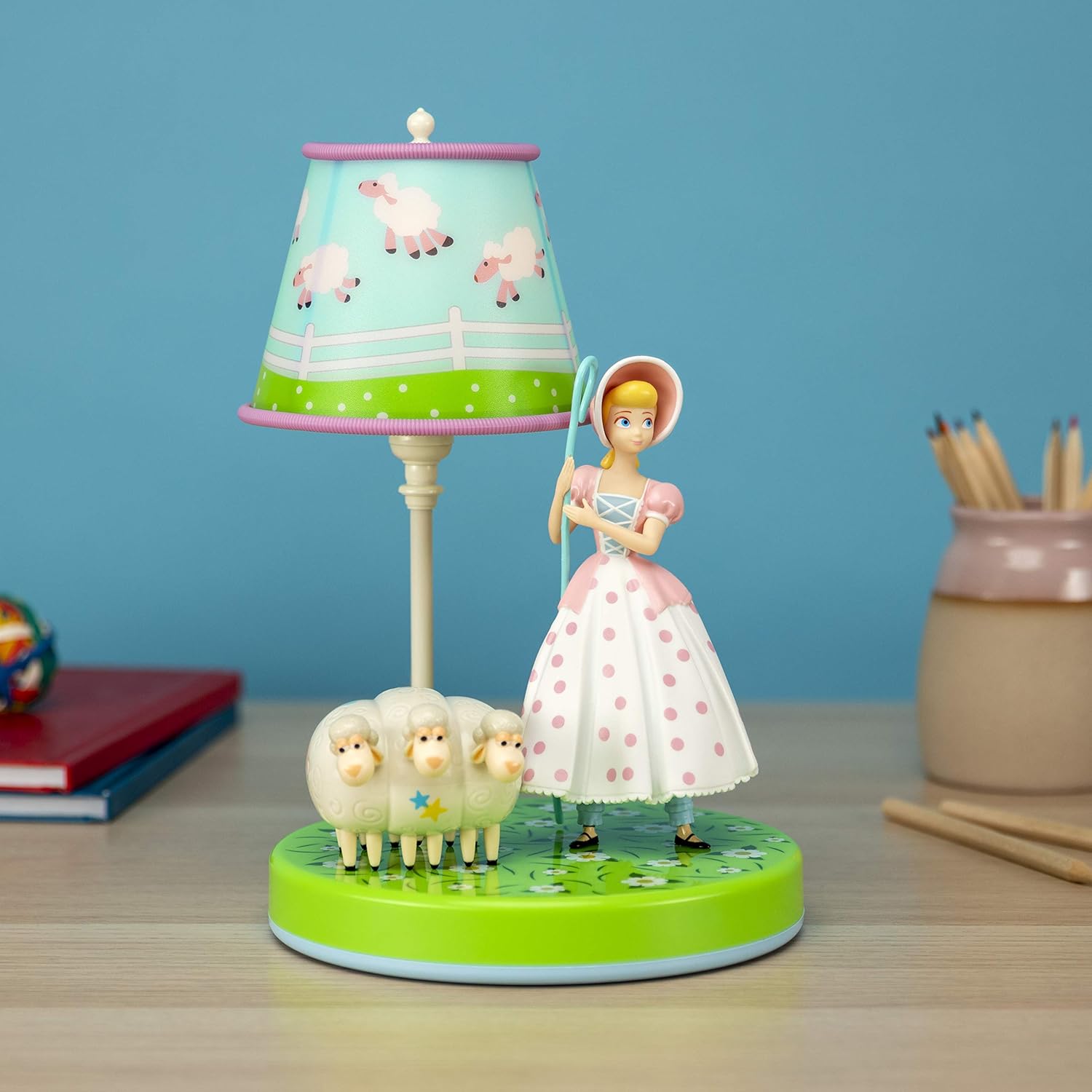 Toy Story Bo Peep Lamp - Officially Licensed Disney Merchandise, Multicoloured, 25cm - Image 4