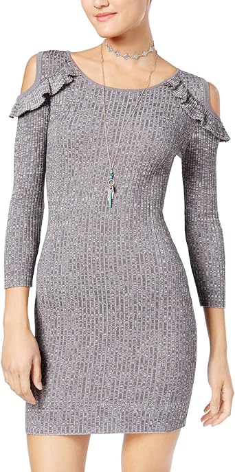 planet gold sweater dress