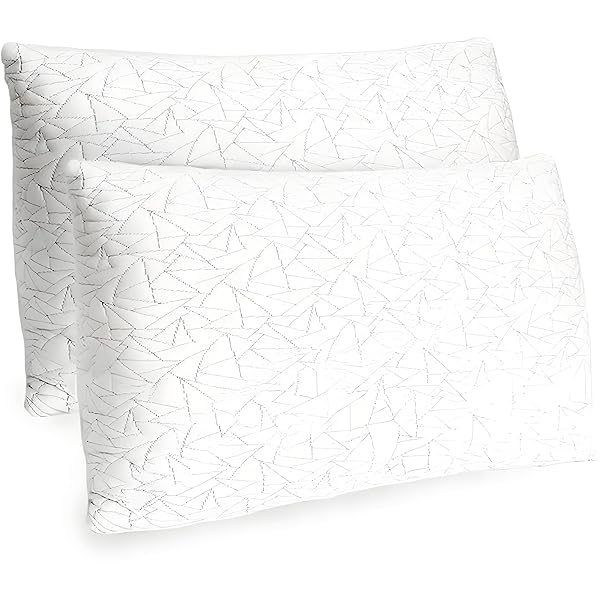 THIPOSEAM KING SIZE MEMORY FOAM PILLOWS – 2-PACK...