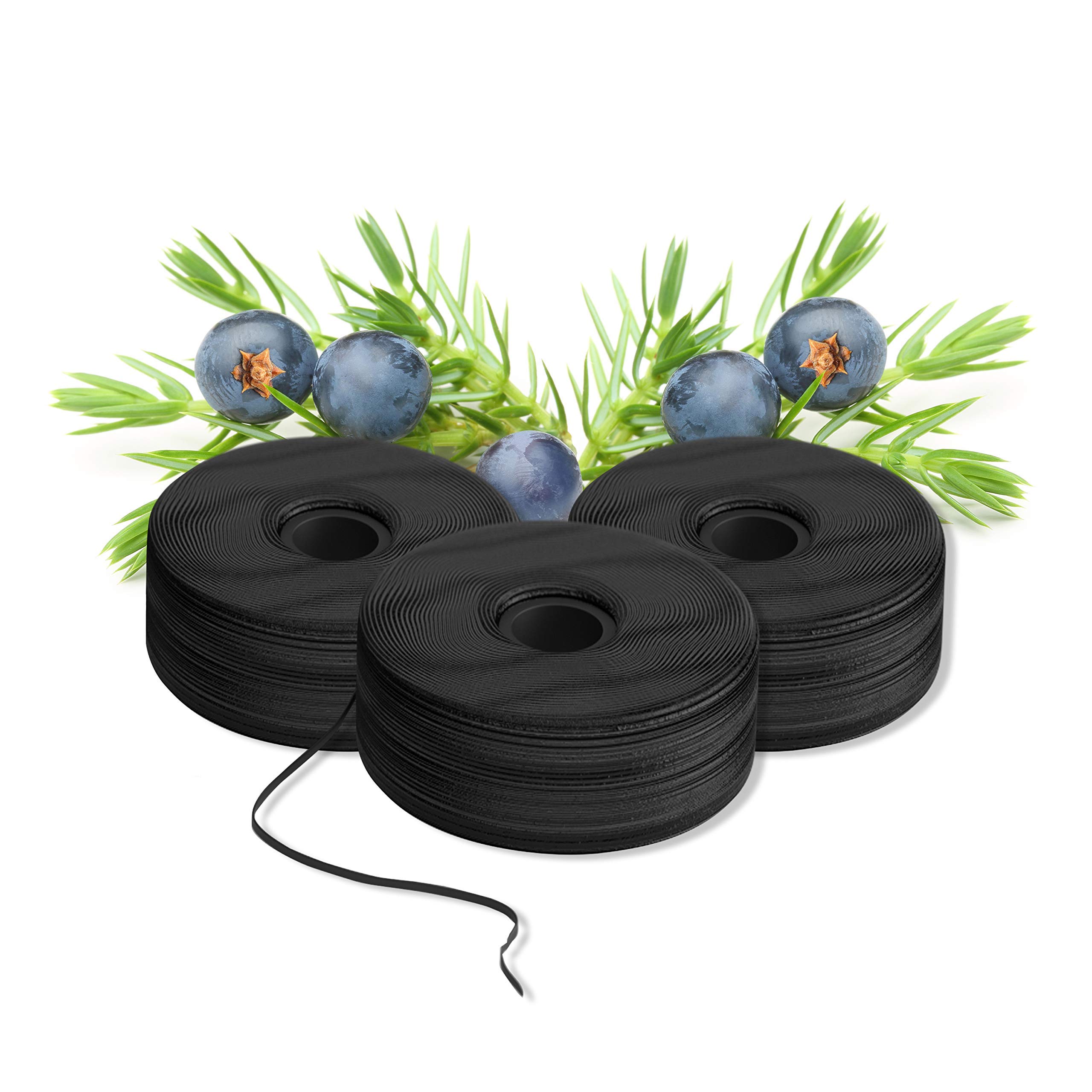 Photo 1 of BURST Expanding Dental Floss Refills (32 Yards/3 Pack) | Juniper Berry Aroma Bobbins | Woven | Stain-Absorbing | Vegan | Paraben, BPA & Cruelty-Free