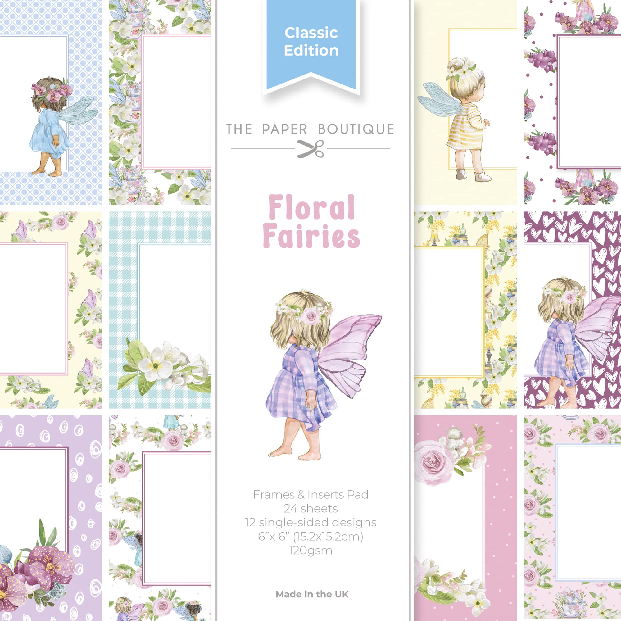 PAPER BOUTIQUE Art Craft Supplies, Paper, PB2054, 6"x6"