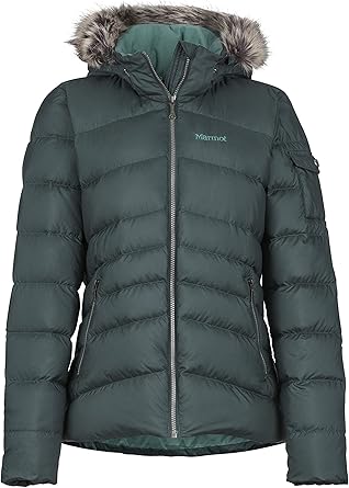marmot women's jacket with fur hood