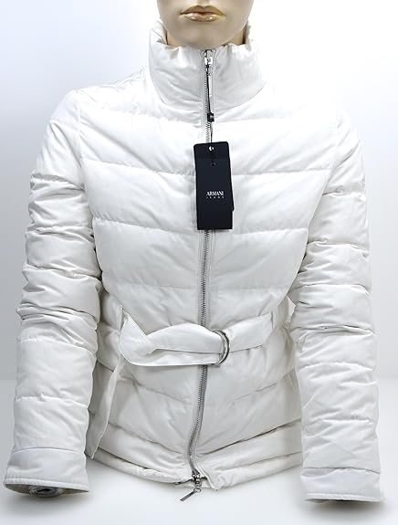 white armani coat