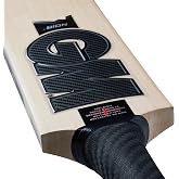 Gunn &amp; Moore GM Cricket Noir Delta 404 English Willow Cricket bat -Short Handle, Full Size for Adults
