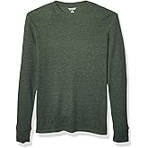 Amazon Essentials Men's Regular-Fit Long-Sleeve Waffle Shirt