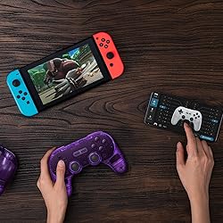 AKNES 8Bitdo Pro 2 Bluetooth Controller, Hall