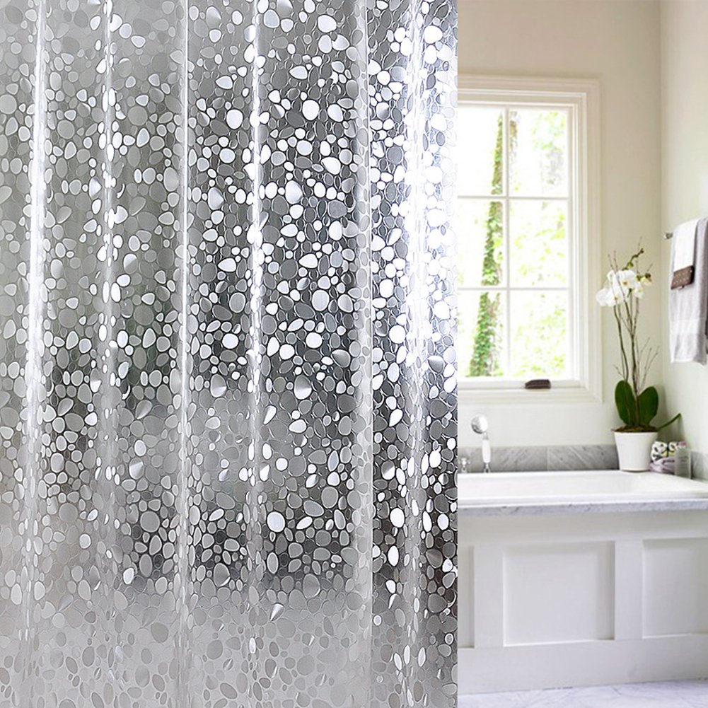 Amazon Com Baiht Home Eva Shower Curtain Waterproof Pvc Free