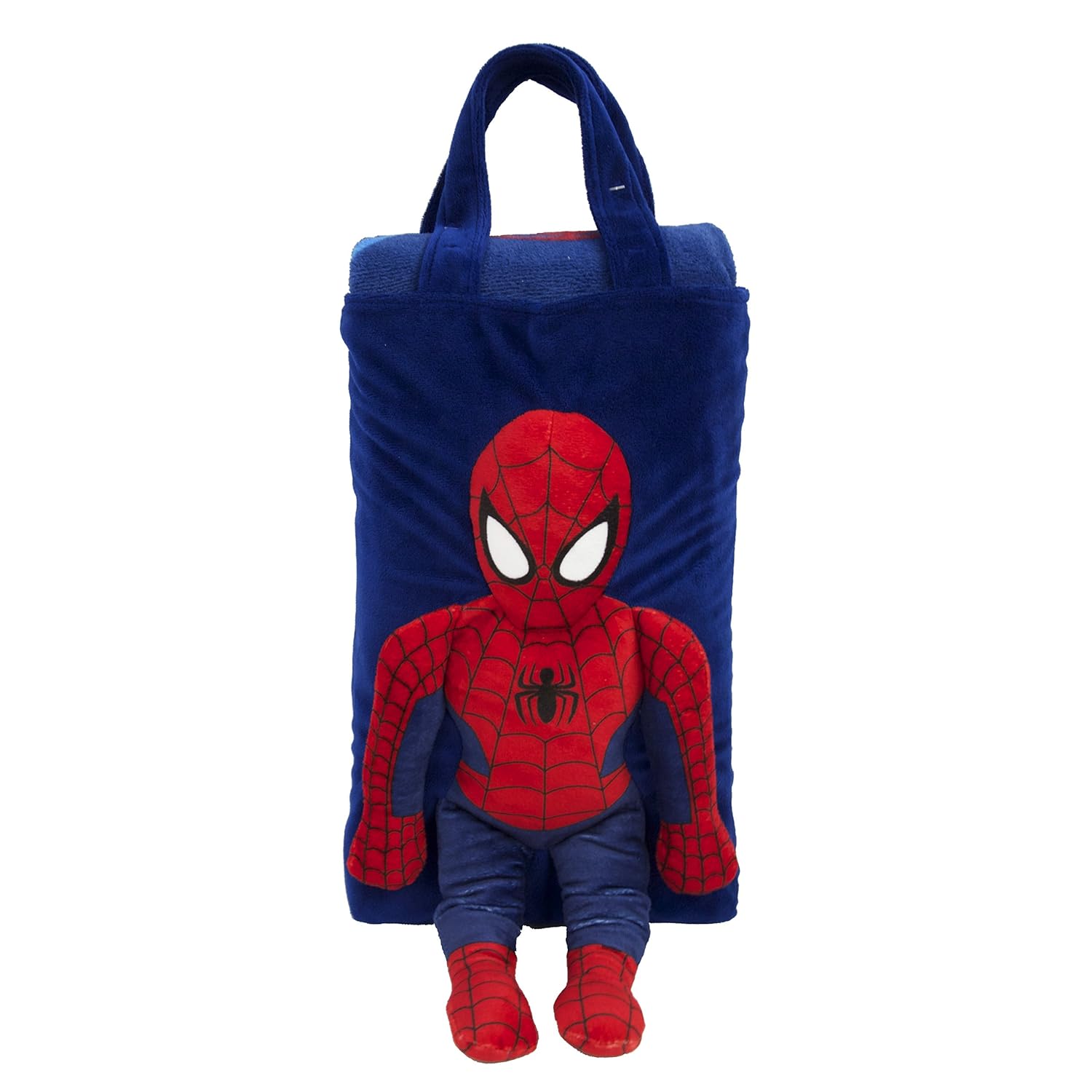 Marvel Spiderman Snuggle Pillow Tote Includes Blanket Set Amazon.ca