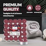 Price's Petali Scented Tealights 25 Pack Mixed Berries 4 Hour Burn Time view 5