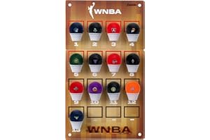 Franklin Sports WNBA Basketball Hoop Tracker – Officially Licensed Standings Tracker with Mini Hoops + Basketballs