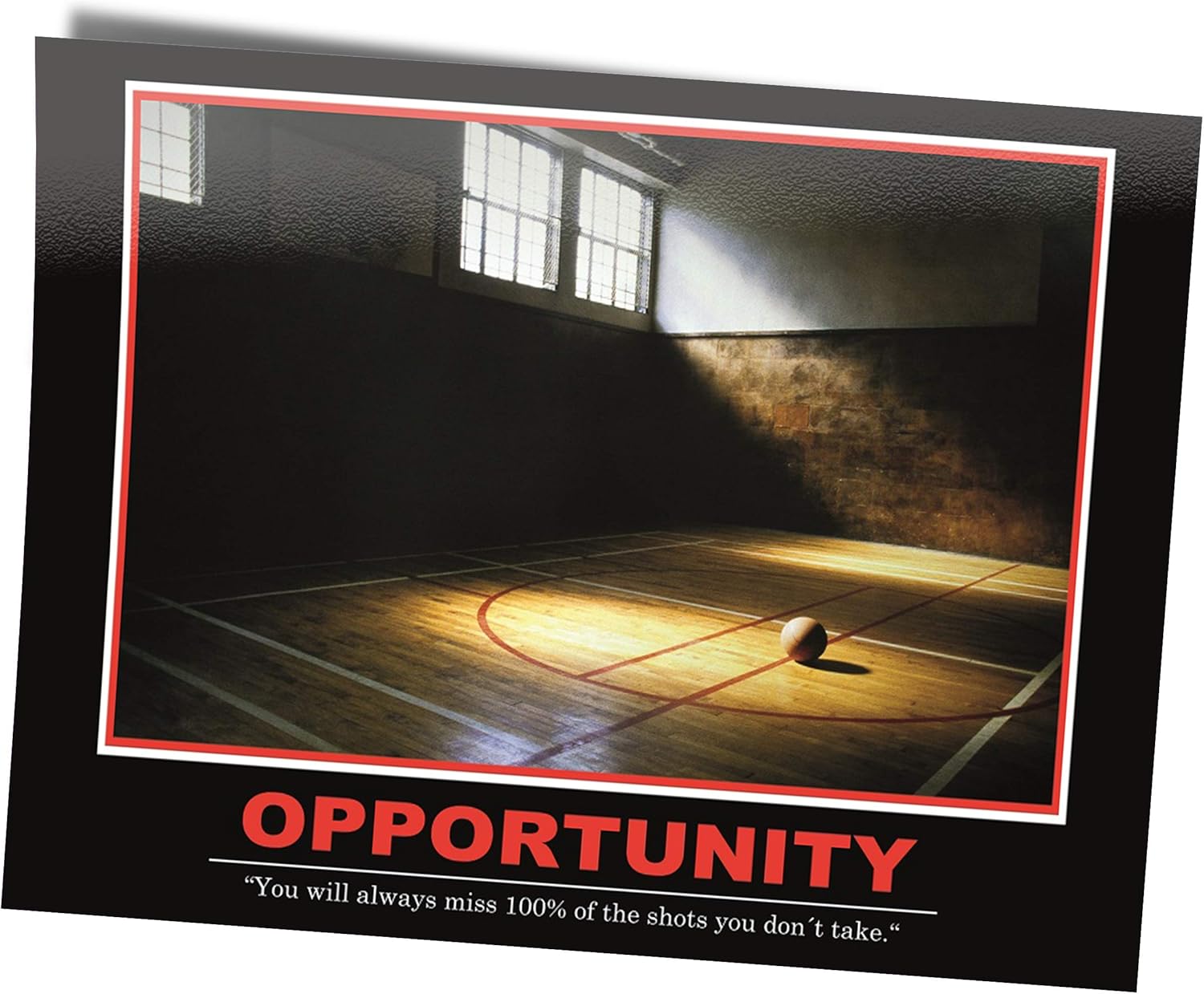 Great Art Affiche De Opportunity Poster Original Barney Stinson Murale 85 X 60 Cm Basketball How I Met Your Mother Citation De Motivation Office Bureau Opportunite N 11 Amazon Fr Cuisine Maison