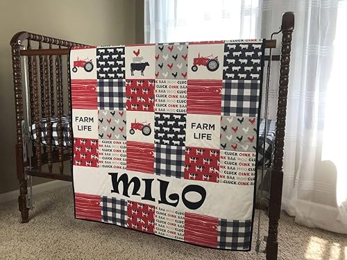 buffalo plaid baby nursery