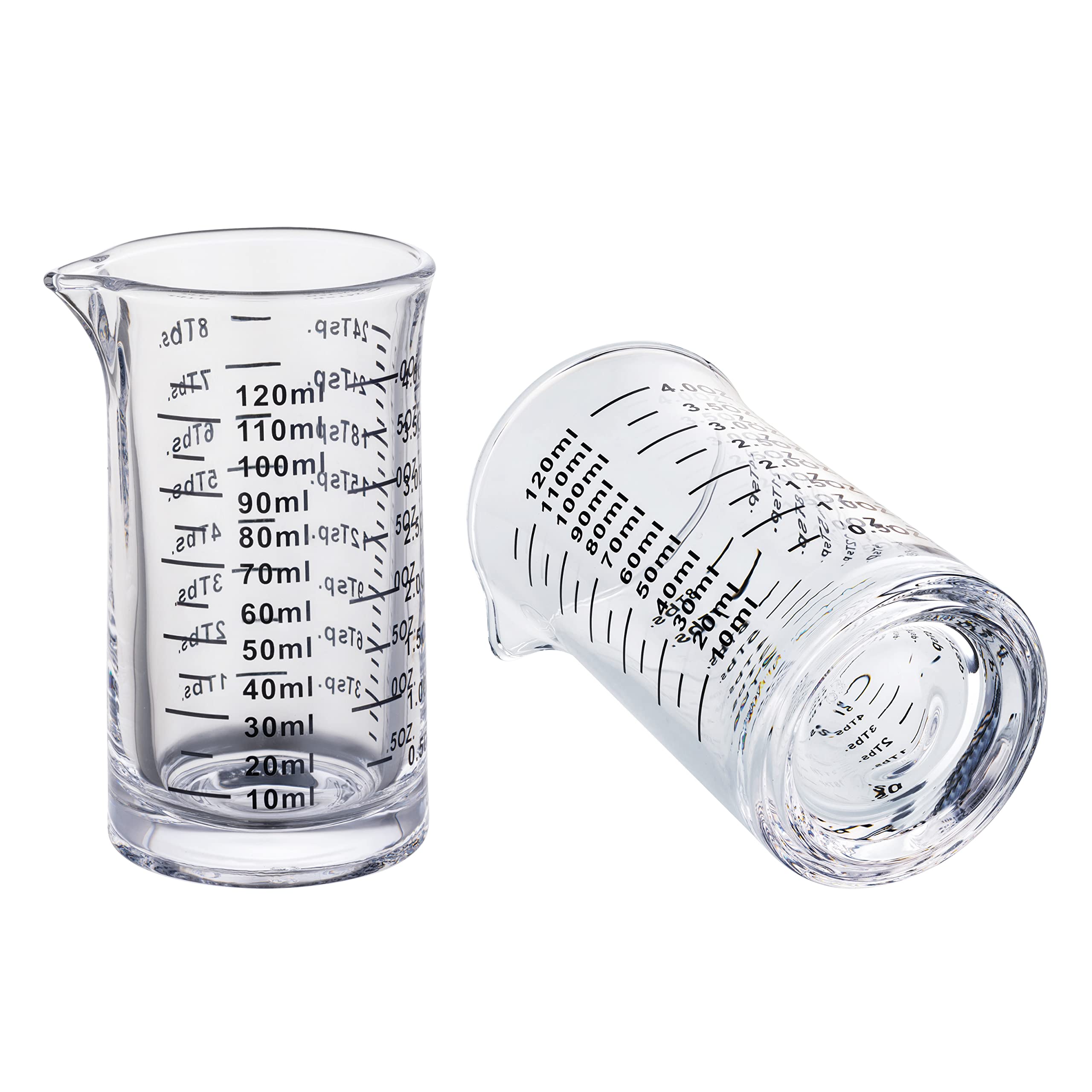 Ackers Shot Glass Measuring Cup 4 Ounce/120ML