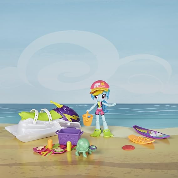 rainbow dash sporty beach set