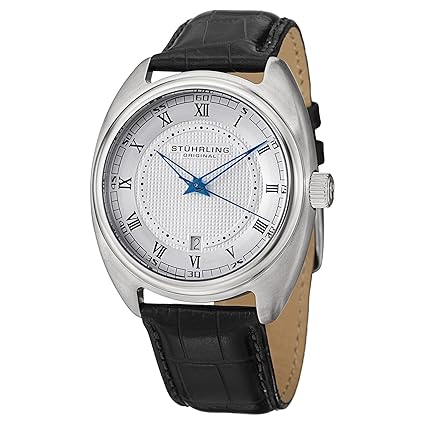 Stuhrling Original Aquadiver Analog Black Dial Mens Watch - 706.01