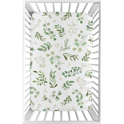 Sweet Jojo Designs Green Leaf Baby Fitted Crib Sheet Nigeria Ubuy
