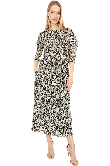 Long Sleeve Ruched Osaka Dress 