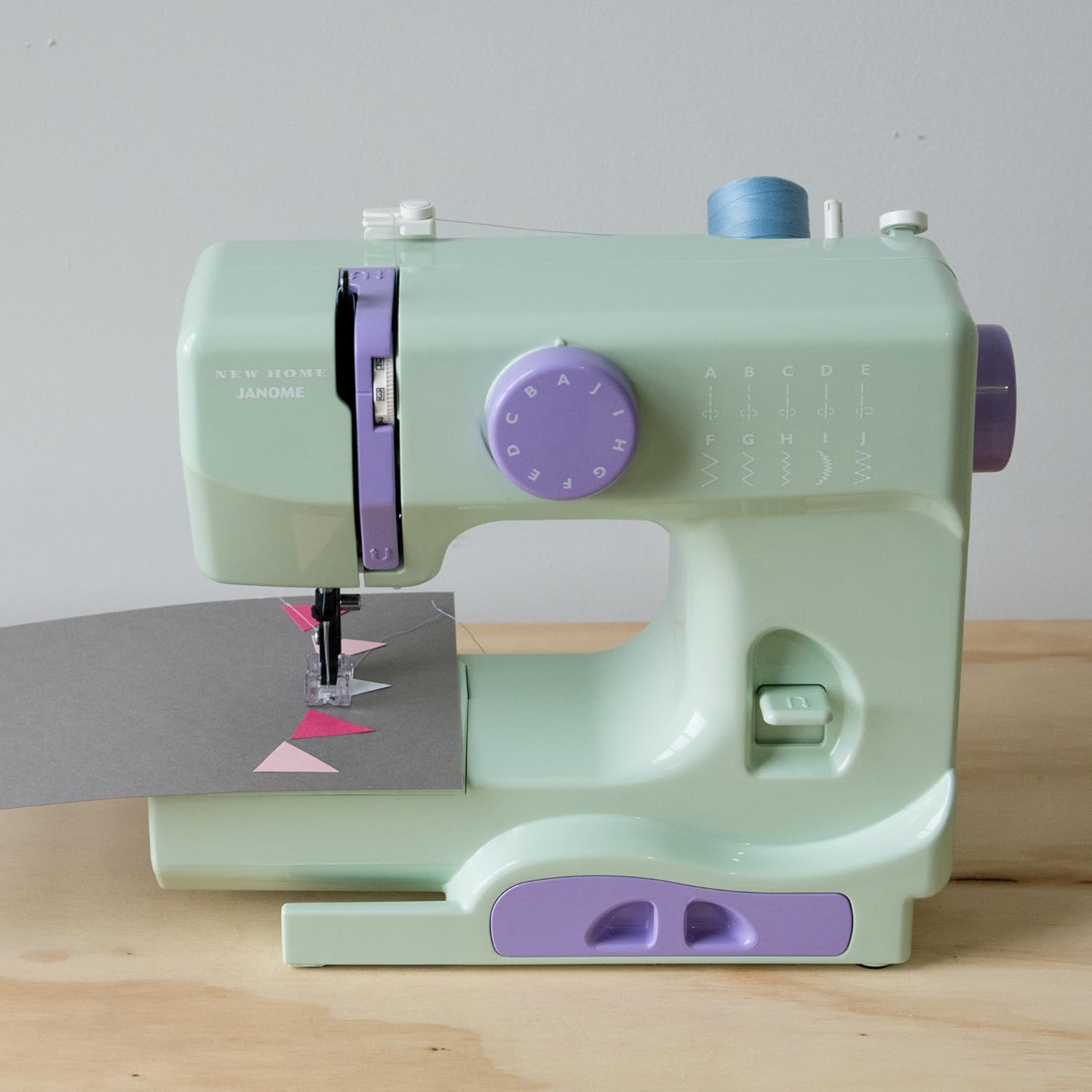 Sewing Janome Mystical Mint Mini Sewing Machine Portable Perfect for