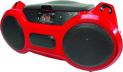 sylvania bluetooth portable cd radio boombox