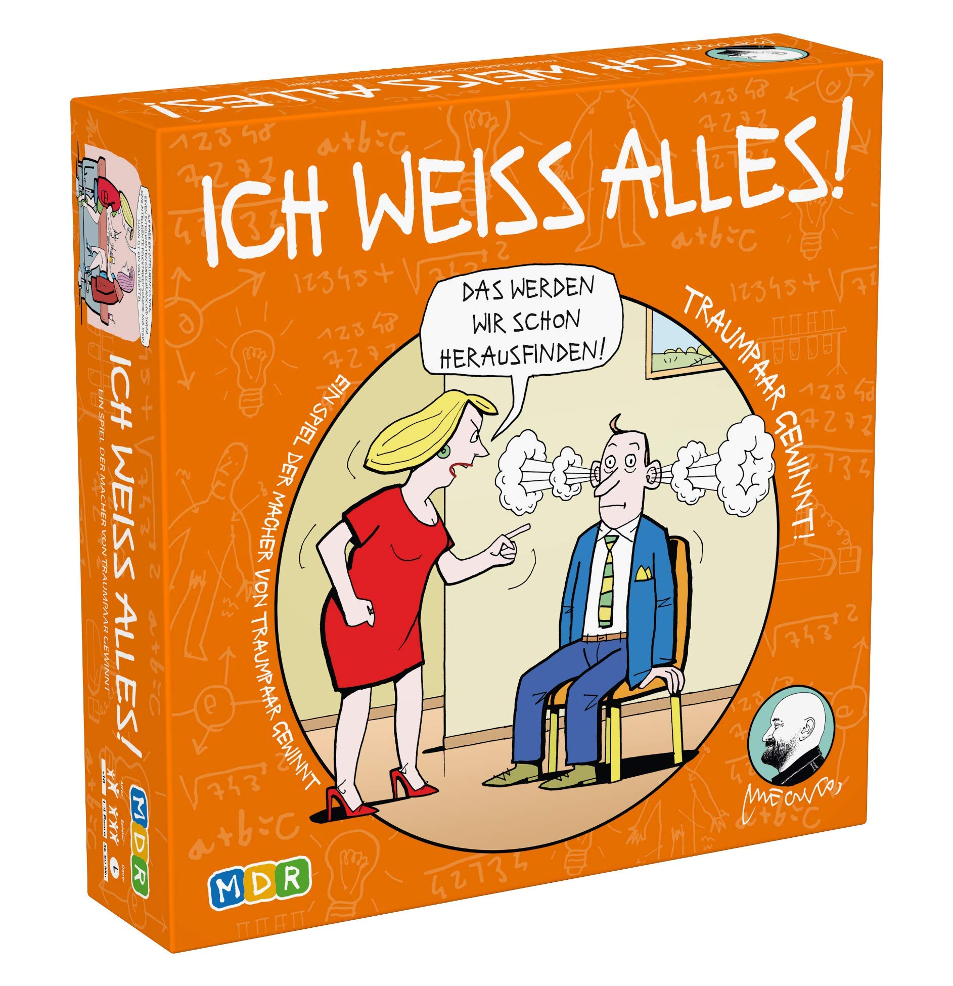 Ich Weiss Alles Board Game as a Funny Gift for Men and Women Couples Party Game Birthday Gift Celebrations Games Card Game Board Games German Game Evenings