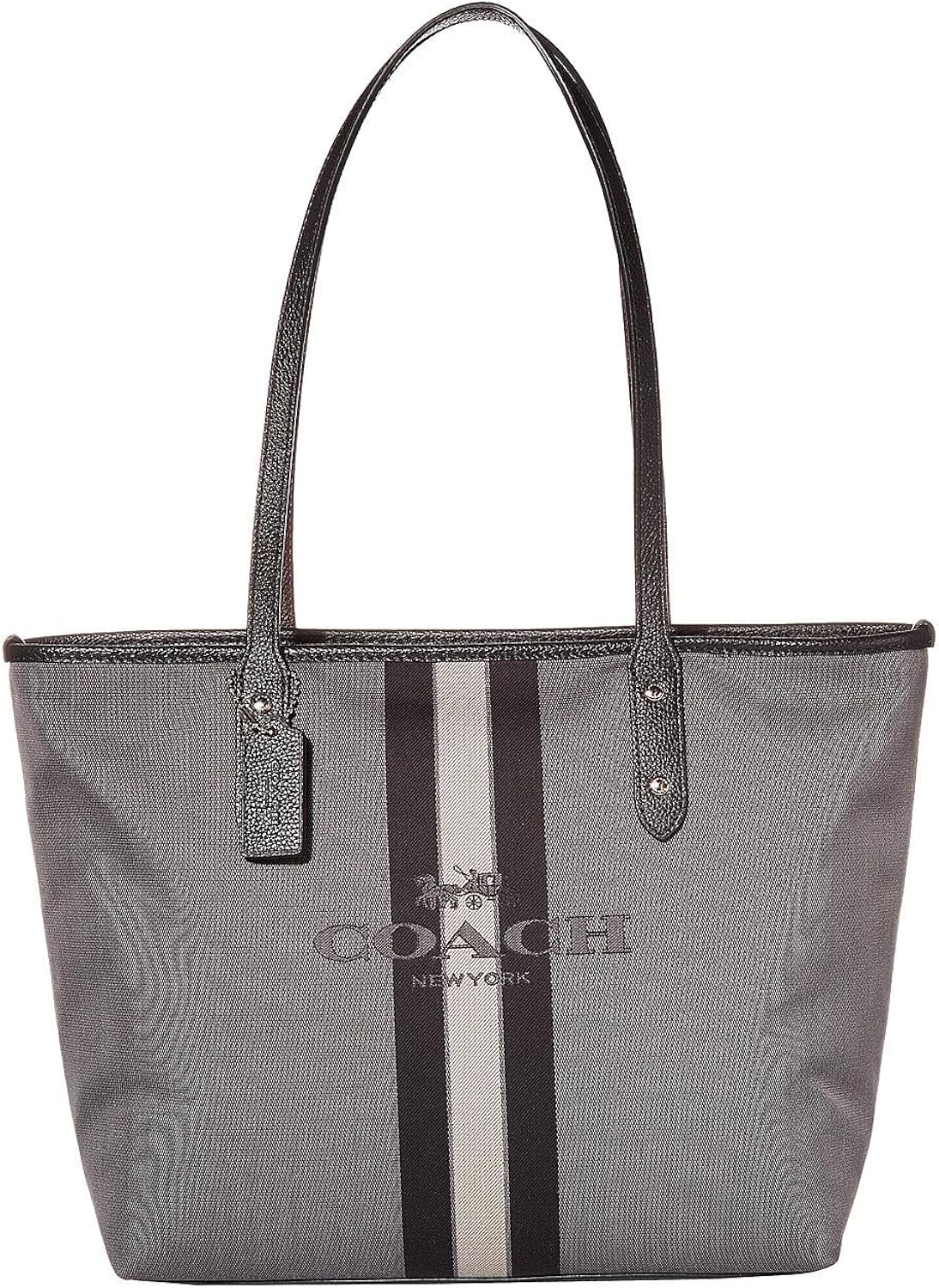 coach black tote