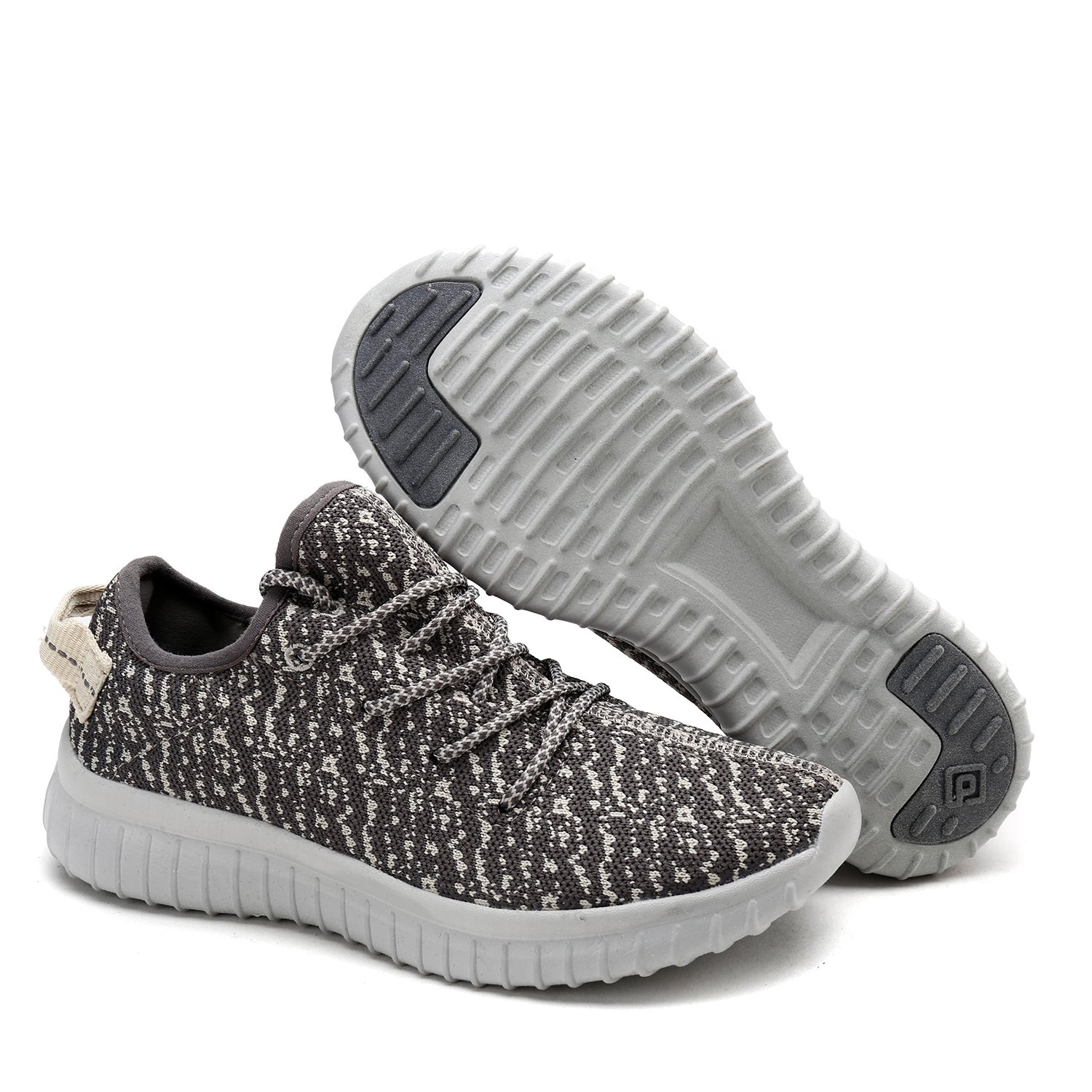 DREAM PAIRS Women's Grey Walking Shoes Lightweight Sneakers Size 7 M US Pilot-W - Image 3