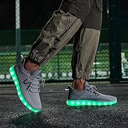BosenHulu Light Up Shoes for Women Men Unisex USB