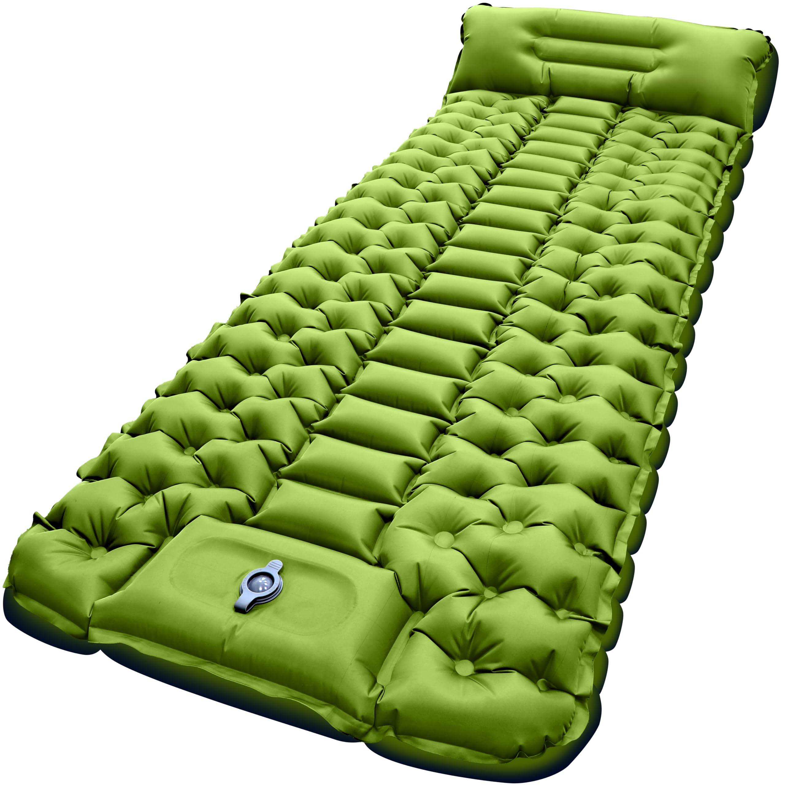 Photo 1 of Myxslop Camping Sleeping Pad, Ultralight Camping Mat with Built-in Foot Pump, Comfortable Sleeping Mat for Backpacking, Car Traveling,Tent,and Hiking
