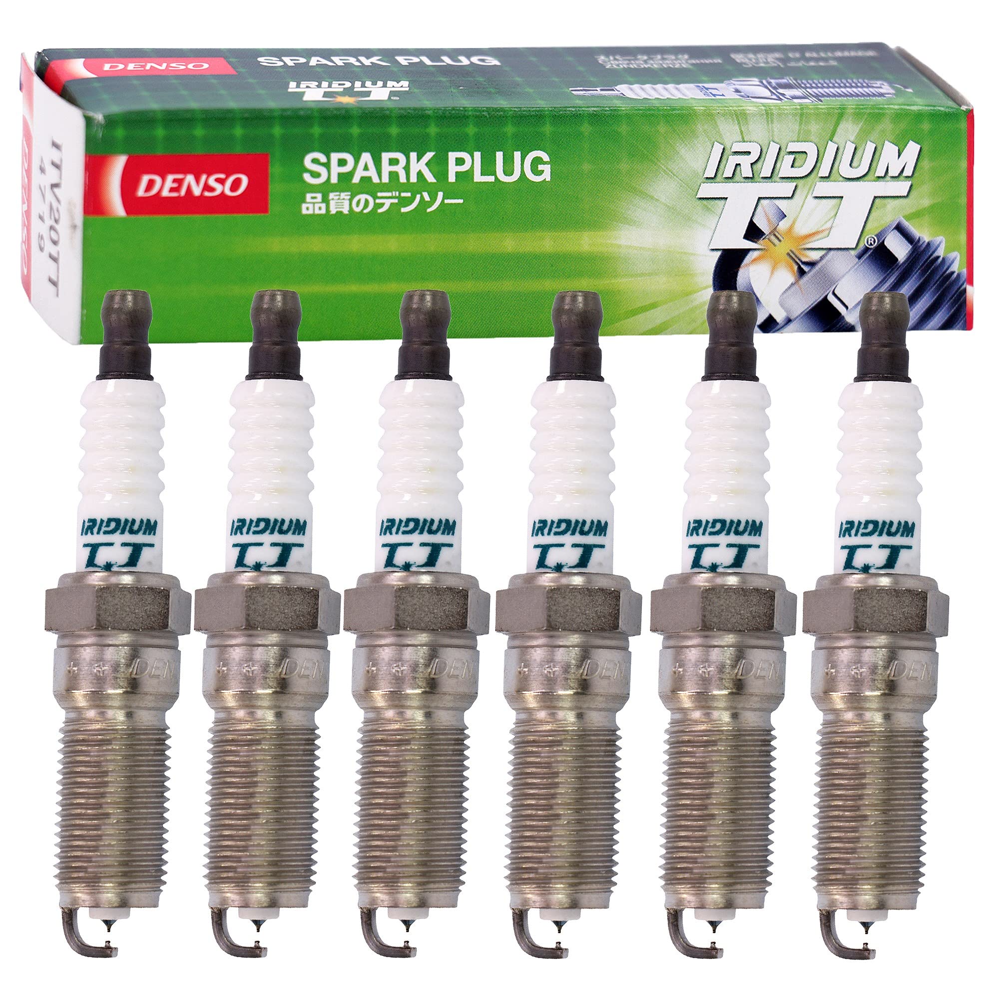 DENSO Iridium TT Spark Plug - ITV20TT - Twin Tip - The Powerful Premium Quality Ultra-Efficient Replacement Plug