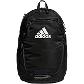 adidas Stadium Soccer Backpack 36L | Padded Laptop Sleeve, Holds A Size 5 Ball, Vented Gear Pocket, Stays Dry On Wet Fields, School Gym &amp; Travel Ready