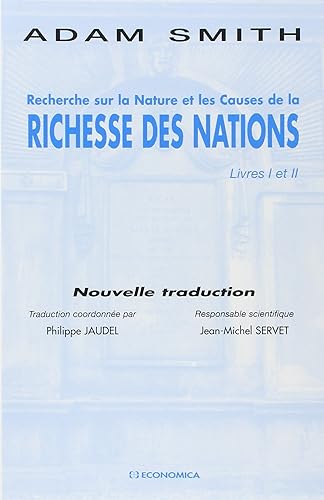 Download Recherche sur la nature et les causes de la richesse des nations PDF