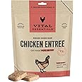 Vital Essentials Freeze Dried Raw Cat Food, Chicken Mini Patties Entree, 3.75 oz