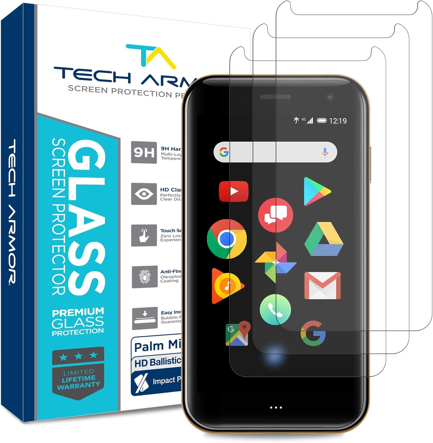 Tech Armor Ballistic Glass Screen Protector Compatible with