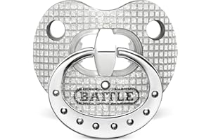 Battle Sports Binky Oxygen Football Mouthguard - Detachable Strap, Maximum Breathability, Works with Braces & No Boiling Required