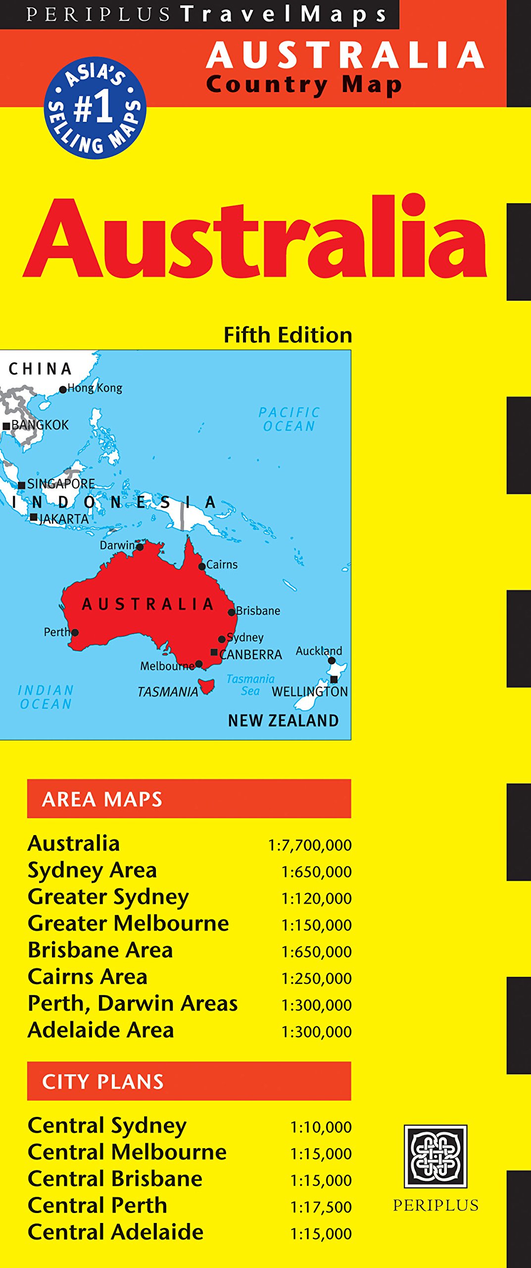 Australia Travel Map Fifth Edition