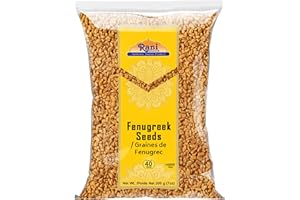 Rani Fenugreek (Methi) Seeds Whole 7oz (200g) Trigonella foenum graecum ~ All Natural | Vegan | Gluten Friendly | Non-GMO| Ko