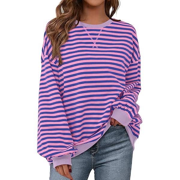 Amazon.com: XIEERDUO Crewneck Sweatshirts Women Oversized