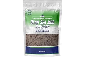 MYOC Dead Sea Mud Powder- 227g (8 Oz) / For Skin & Hair care/DIY Face Scrub & Hair Masks Dead Sea Mud Powder- Cosmetic Grade