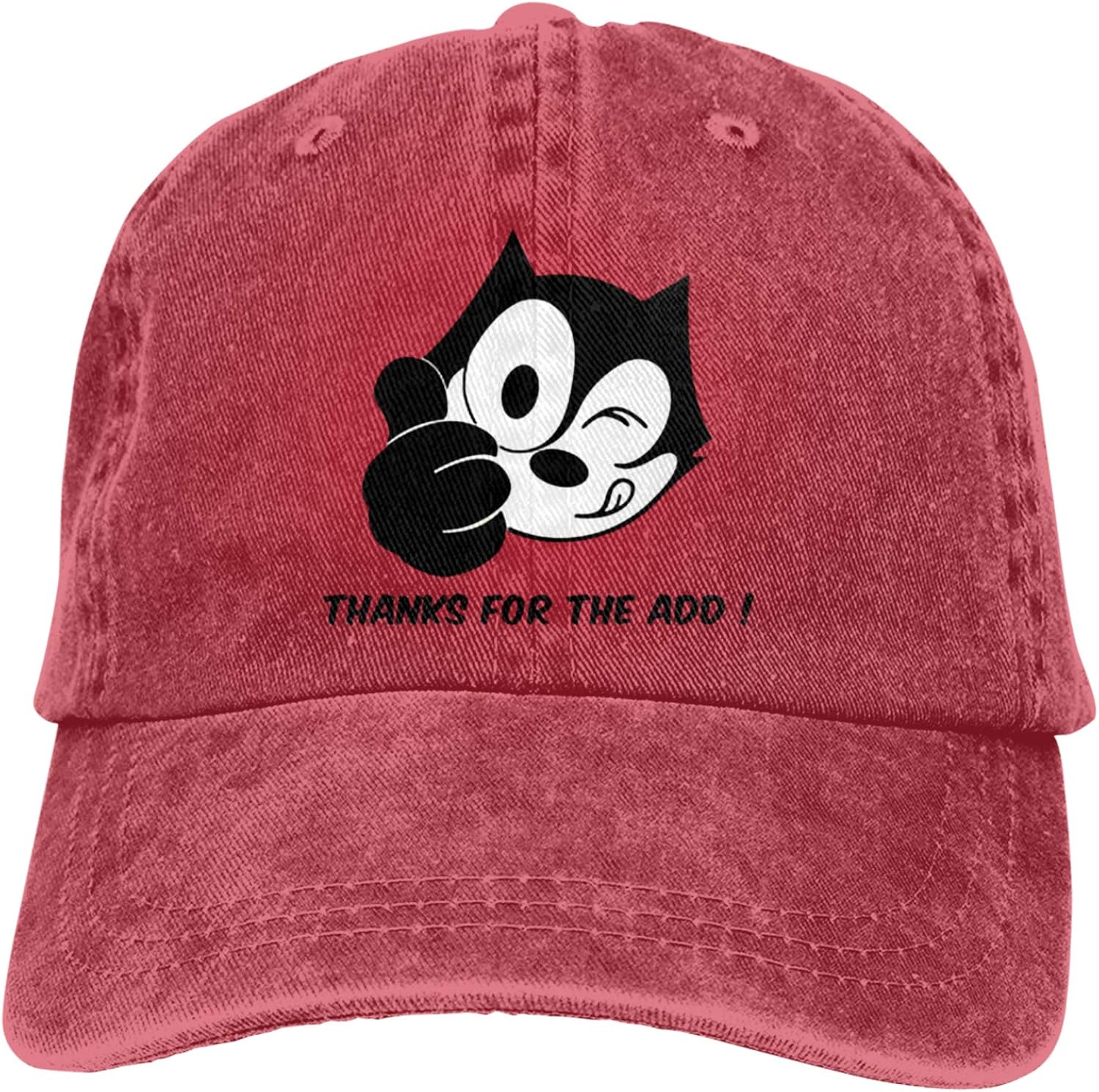 LWJKI Mens Breathable Baseball Cap Felix The Cat Great Strapback Cap